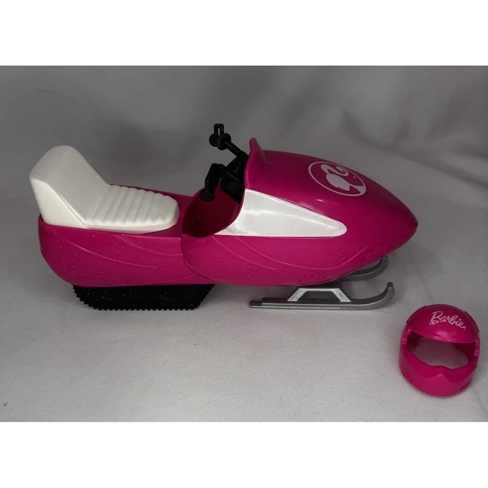 Mattel Barbie Helicopter Dreamhouse Adventures w/ Moped & Snowmobile